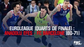 Résumé : Anadolu Efes - FC Barcelone (80-71) - Euroligue