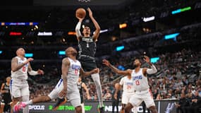 Victor Wembanyama lors du match San Antonio-Los Angeles Clippers (102-109), le 22 novembre 2023