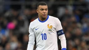 Le capitaine de l'équipe de France Kylian Mbappé