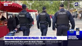 Toulon: 16 personnes interpelleées au cours d'opération de sécurité