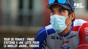 Tour de France : Pinot s'attend à une lutte pour le maillot jaune... tardive