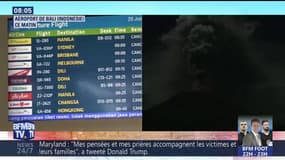 Éruption à Bali: plus aucun avion ne décolle ou n'atterrit à l'aéroport Denpasar