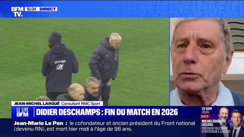 Pour Jean-Michel Larqué, Didier Deschamps 