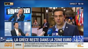 Édition spéciale Grèce (2/4): "L'accord qui a été accepté est terrifiant", a déclaré Florian Philippot