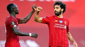 Mohamed Salah et Sadio Mané