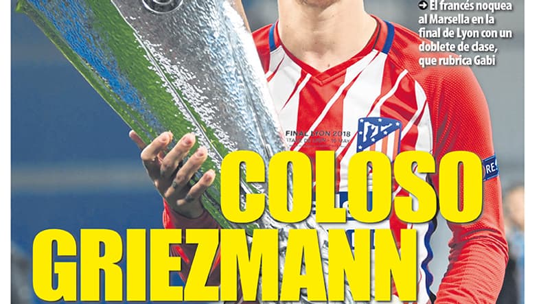 La Une de Mundo Deportivo La Une de Mundo Deportivo