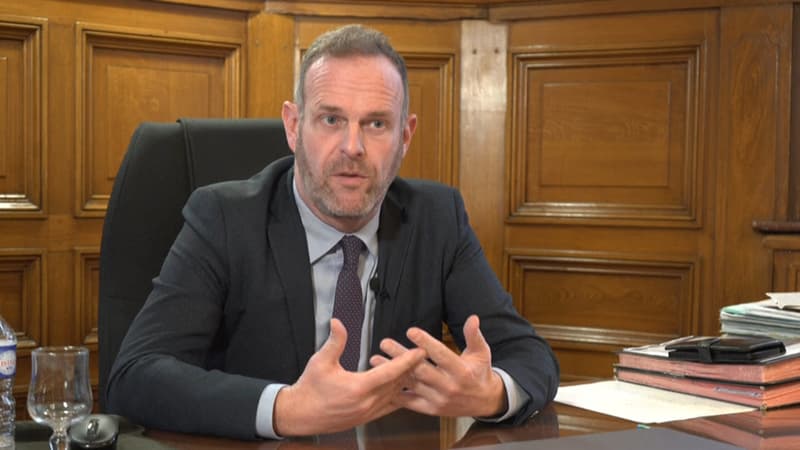 Steeve Briois est le maire d'Hénin-Beaumont (Pas-de-Calais) depuis mars 2014