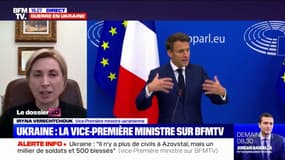 "Nous voulons être une partie de l'Europe", affirme Iryna Verechtchouk, vice-Première ministre ukrainienne