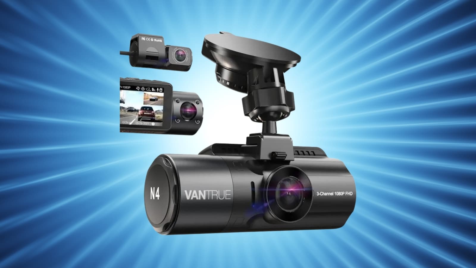 Offre Incroyable : La Dashcam VanTru Nexus-4 à Prix Cassé chez Cdiscount ! Sécurité et Tranquillité d'Esprit à Portée de Main