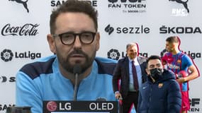 "Où est le fair-play financier ?", le coach de Valence attaque le Barça