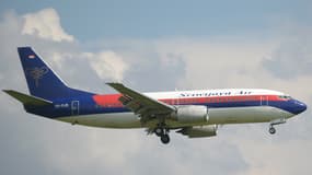 Un Boeing 737 de la compagnie indonésienne Sriwijawa (PHOTO D'ILLUSTRATION)