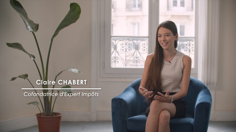 Claire Chabet, cofondatrice de la start-up française Experts Impôts