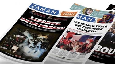 Capture d'écran du site internet du journal Zaman France, le 29 août 2016
