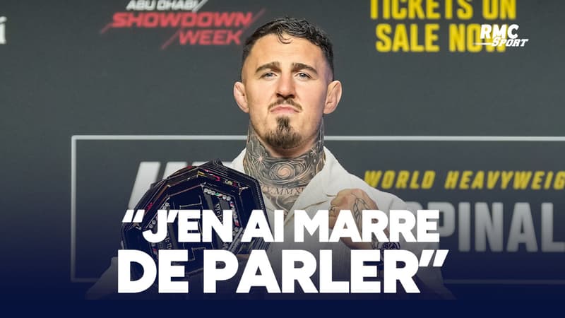 UFC 321 : "J'en ai marre de parler", Aspinall impatient d'entrer dans la cage face à Gane