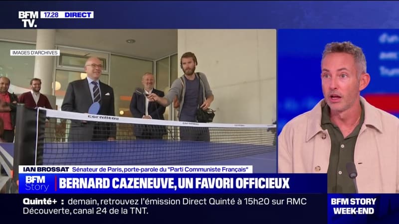 Ian Brossat (PCF), au sujet de Bernard Cazeneuve: 