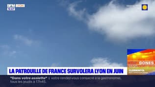 Lyon: la patrouille de France survolera la ville en juin 