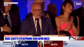 Législatives 2024: le discours d'Éric Ciotti devant ses militants à Nice