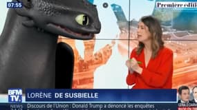 Krokmou sur le plateau de BFMTV