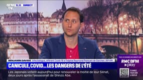 Covid-19: "L'hôpital ne va pas survivre à la huitième vague", s'inquiète l'infectiologue Benjamin Davido