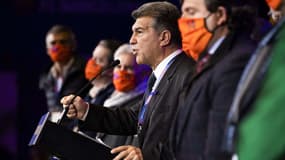 Joan Laporta, président du Barça
