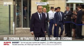 Taxe Zucman, retraites, impôts: retour sur les différentes déclarations de Sébastien Lecornu