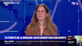 La cheffe de la brigade anticorruption, Sophie Robert, sur BFMTV - 06/06