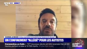 "Autisme Info Service": depuis le début du confinement, Samuel Le Bihan, acteur et coprésident de la plateforme, a constaté "quatre fois plus d'appels"