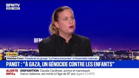 "Il faut arrêter de qualifier d'antisémite toutes les voix qui s'élèvent pour le respect du droit international", affirme Mathilde Panot, présidente du groupe LFI à l'Assemblée nationale