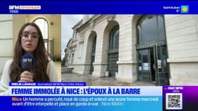 Femme immolée à Nice: l'époux à la barre