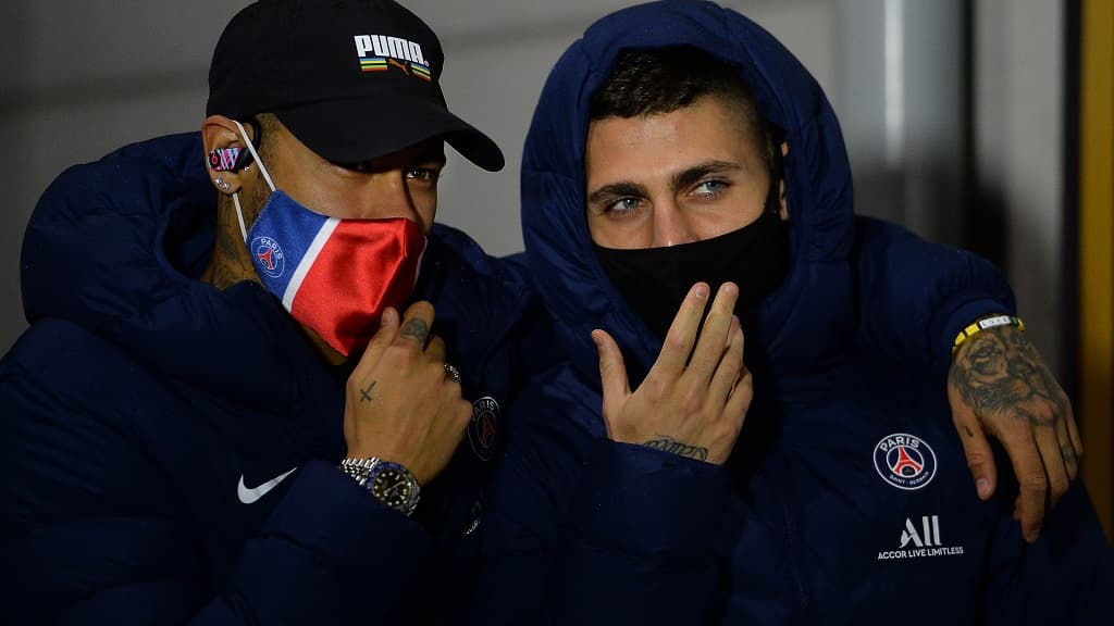 Neymar et Verratti