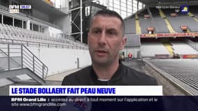Lens: le stade Bollaert fait peau neuve