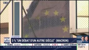 Déficit à 3%: "un débat d'un autre siècle" pour Emmanuel Macron