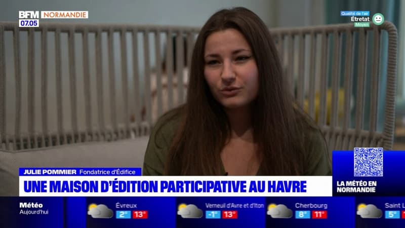 Le Havre: Julie Pommier, 23 ans, à la tête d'une maison d'édition participative