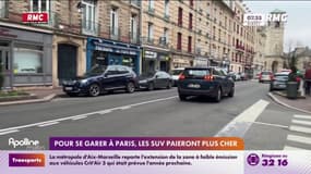 Pour se garer à Paris, les SUV paieront plus cher