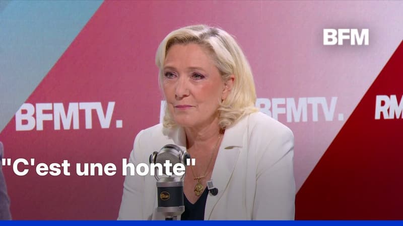 Affaire Patrick Bruel: Marine Le Pen s'indigne contre "tous ces gens accusés de se comporter comme des porcs avec les femmes"