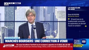 La bourse cash : "N’ayant pas eu la traditionnelle correction de septembre, on devrait l’avoir en octobre." - 25/09