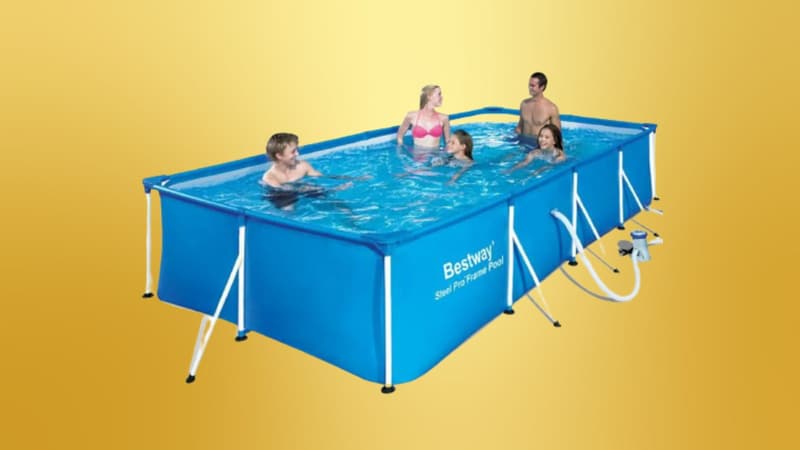 Cette piscine hors-sol à moins de 300€ est parfaite pour s'installer dans votre jardin