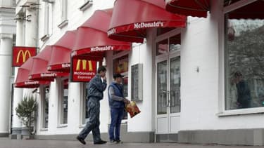 Un restaurant McDonald's à Sébastopol, en Crimée.