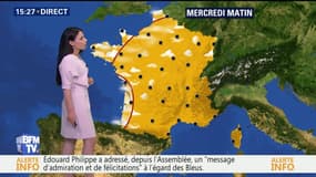 La météo pour ce mercredi 18 juillet 2018