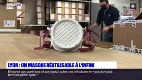Un masque lavable 100 fois fabriqué à Lyon
