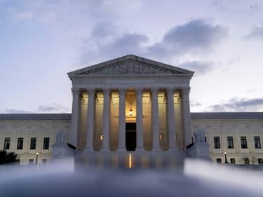 La Cour suprême des Etats-Unis à Washington le 11 janvier 2022