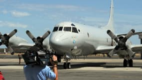 Les recherches de débrits du vol MH370 se pousuivent depuis l'Australie. Ici un avion Royal Australian Air Force Orion, le 22 mars 2014