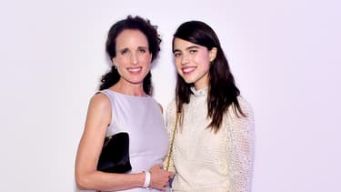 Andie McDowell et sa fille Margaret Qualley en septembre 2019