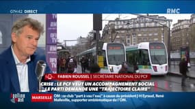 Le PCF réclame la mise en place d’un « pacte sanitaire et social avec les Français »  Fabien Roussel réagit sur RMC