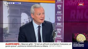 "C'est un affront à la nation française": Bruno Le Maire condamne la gifle infligée à Emmanuel Macron