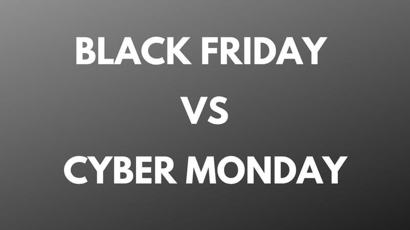 Black Friday VS Cyber Monday : Quelles Différences Entre Les Deux