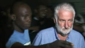 Loïk Le Floch-Prigent lors de son arrestation, le 15 septembre à Abidjan