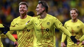 Les joueurs de Bodo/Glimt lors de leur match contre Besiktas, le 12 décembre 2024 en Ligue Europa