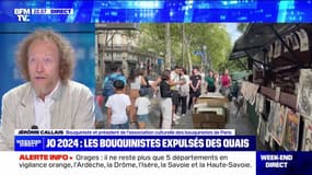 JO 2024 : les bouquinistes expulsés des quais - 29/07