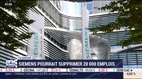 Siemens pourrait supprimer 20.000 emplois